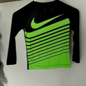 Nike Tee! Size small for 4-5 years old. Colors are Grey and Green.